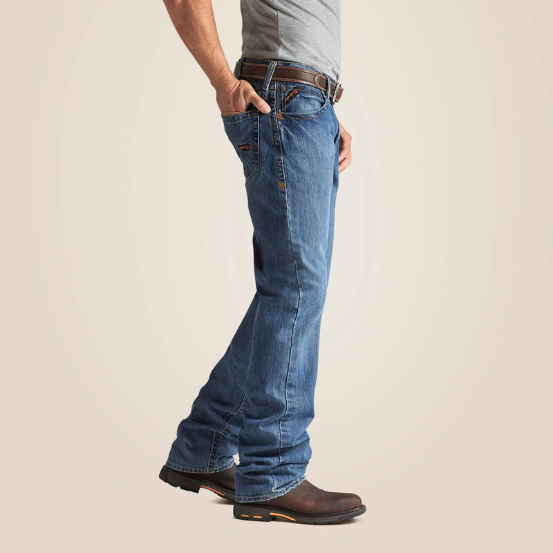 ARIAT - FR M3 Loose Basic Stackable Straight Leg Jean - FLINT