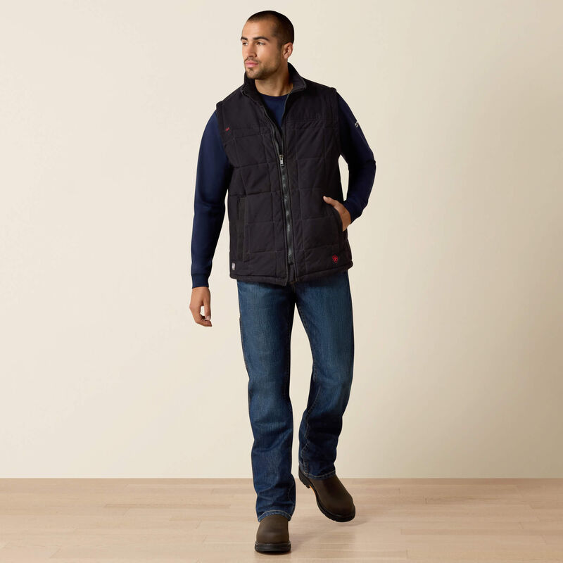 ARIAT - FR Crius Insulated Vest, Black