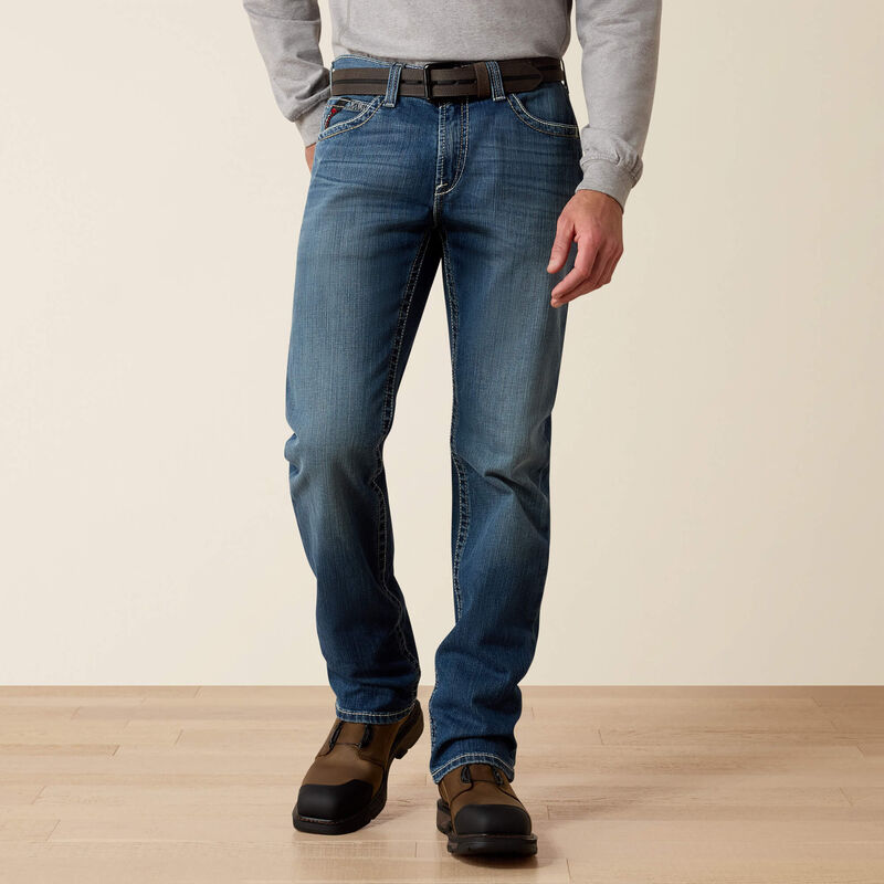 ARIAT - FR M7 Slim DuraStretch Adkins Stackable Straight Leg Jean - Becker Safety and Supply