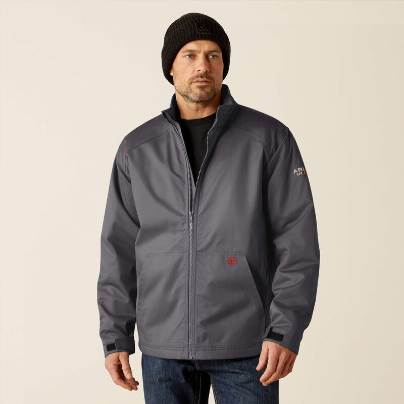 ARIAT- FR basic insulated Jacket, Charcoal Grey - Becker Safety and Supply