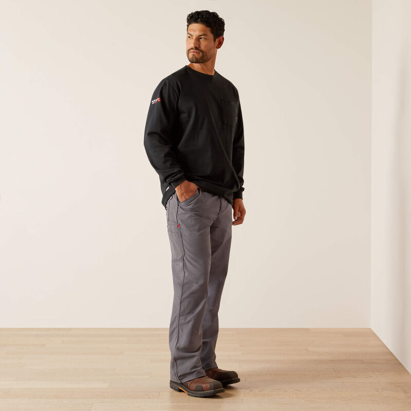 ARIAT - FR Hardhead T-Shirt, Black - Becker Safety and Supply