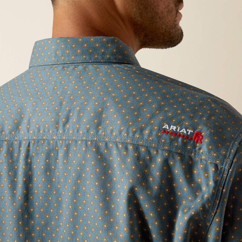 ARIAT - FR Scorcese Snap Work Shirt - Orion Blue