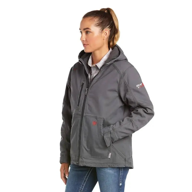ARIAT - Women's FR DuraLight Stretch Canvas Jacket - Becker Safety and Supply