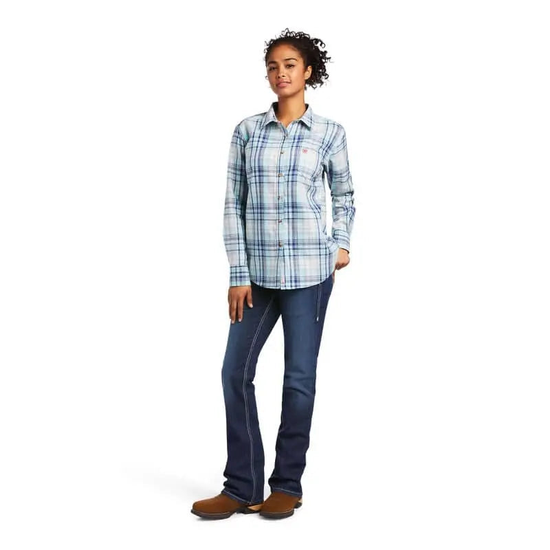 ARIAT - Women's, FR Sabine Logo Work Shirt - Becker Safety and Supply