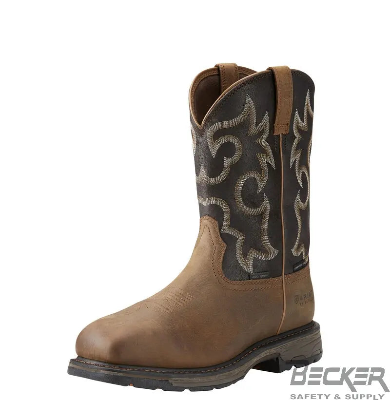 Ariat - Workhog Wide Square Toe 400G Insulated, Waterproof  Becker Safety and Supply