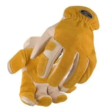 BLACK STALLION - Cowhide Palm Drivers Glove with Reinforced Palm-L  Becker Safety and Supply