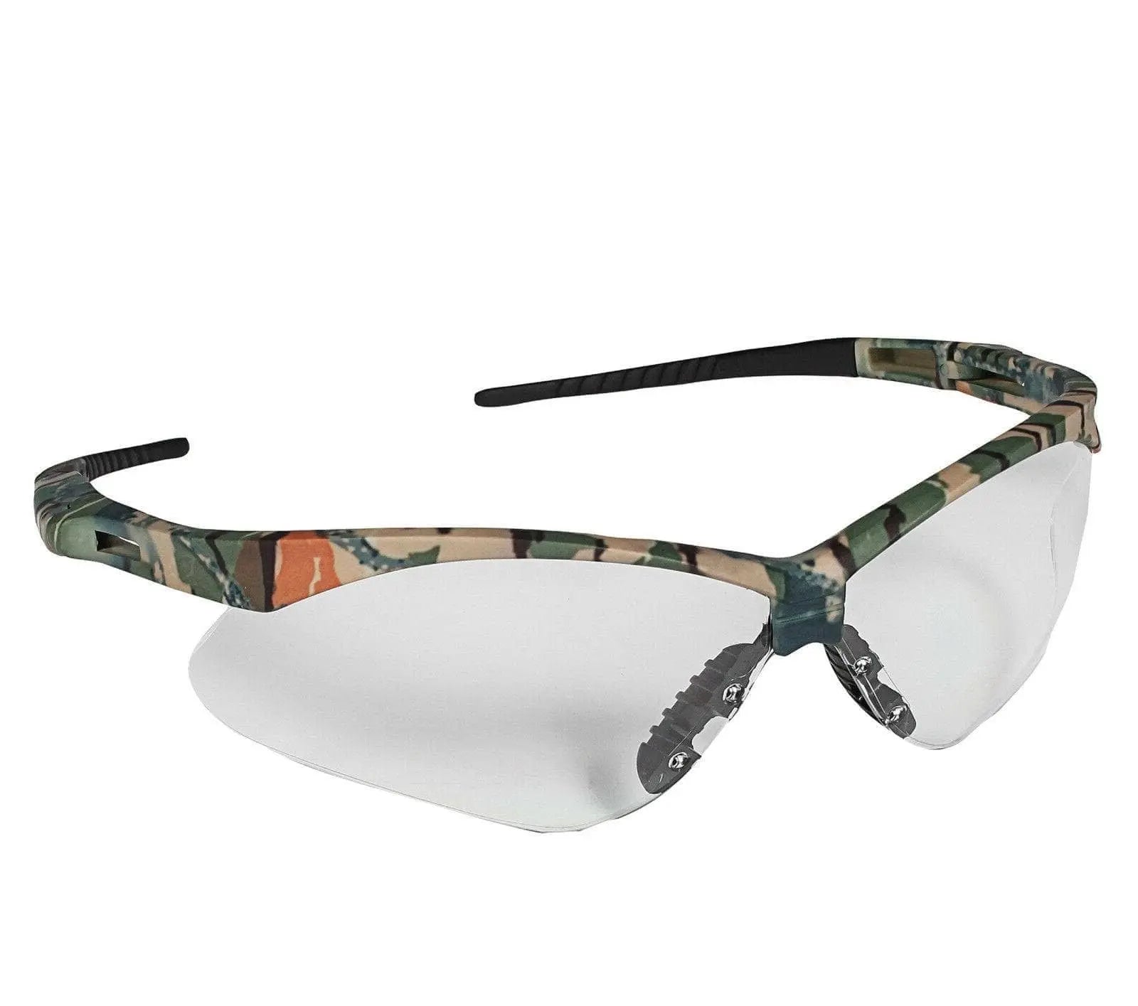JACKSON SAFETY - Nemesis AF Clear Lens / Camo Frame - Becker Safety and Supply