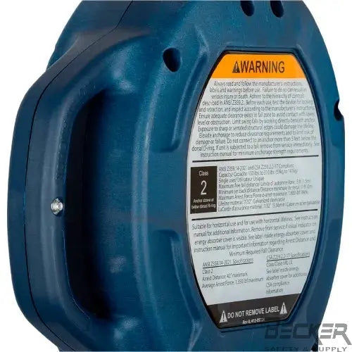 FALLTECH - FT-R Class 2 Leading Edge SRL with 60 Galvanized Steel Cable Becker Safety and Supply