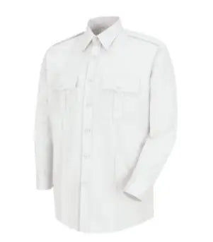 HORACE SMALL - Deputy Deluxe Long Sleeve Shirt, White - Becker Safety and Supply