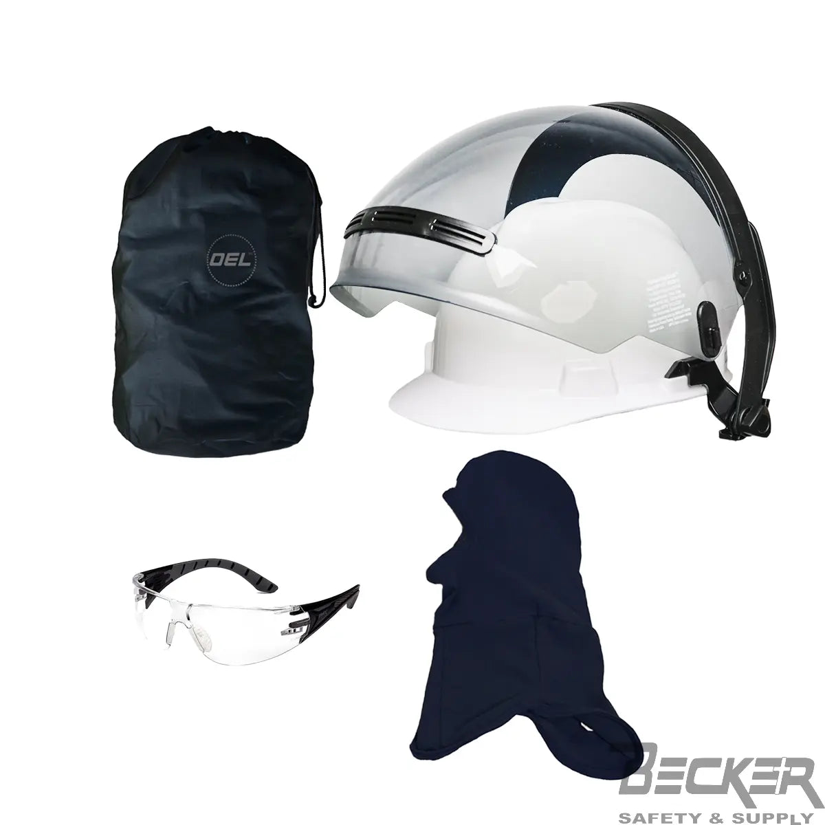 OEL - 12 Cal Cm2 Freedom Faceshield And Hardhat Becker Safety and Supply