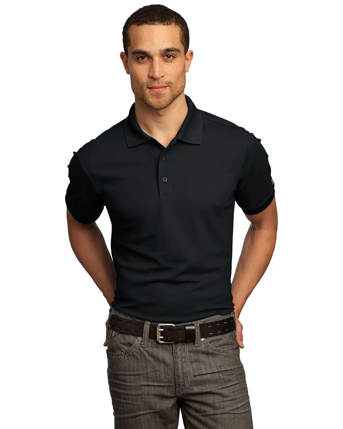 OGIO - MENS Caliber 2.0 Polo -BLACK - MEDIUM Becker Safety and Supply