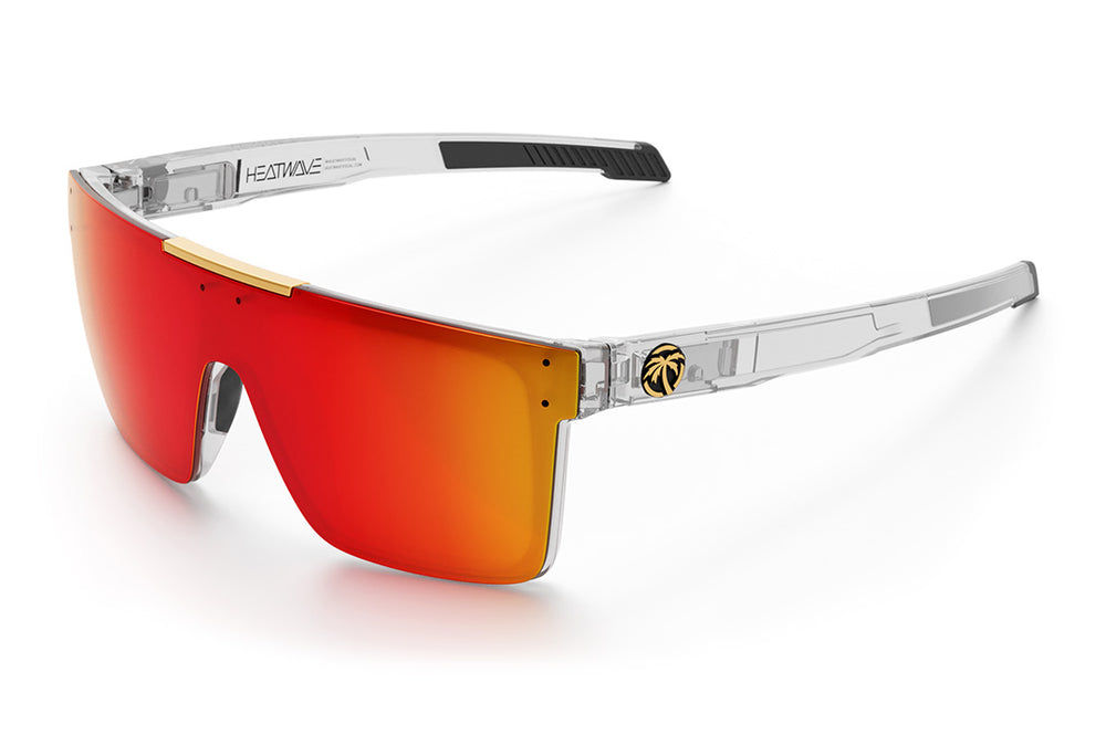 HEATWAVE - PERFORMANCE QUATRO Z87 VAPOR CLEAR FRAME SUNBLAST POLARIZED - Becker Safety and Supply