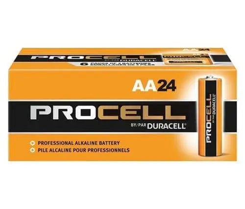 DURACELL - AA Alkaline Battery (24/PK) - Becker Safety and Supply