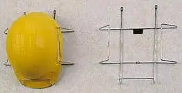 SIPCO - Safe-T-Rak Wall Mount for Hard Hats (screw mount for walls or suction cup mount for windows) - Suction Cup Mounting kit (STR-3-WMK) sold seperately - Becker Safety and Supply