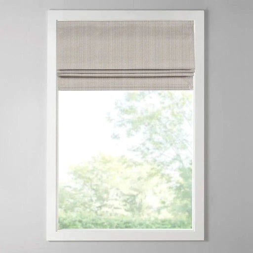 Basketweave Room Darkening Cordless Roman Shade Default -DTYStore