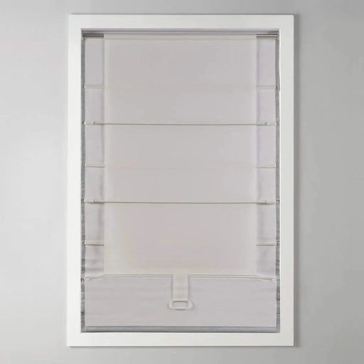 Basketweave Room Darkening Cordless Roman Shade Default -DTYStore