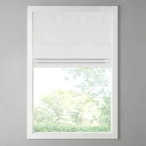 Basketweave Room Darkening Cordless Roman Shade Default -DTYStore