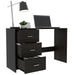 Berlin Three Drawers Desk Default -DTYStore