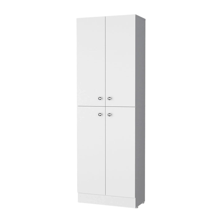 Cameron Pantry Cabinet with 4 doors and 5 hidden shelves Default -DTYStore