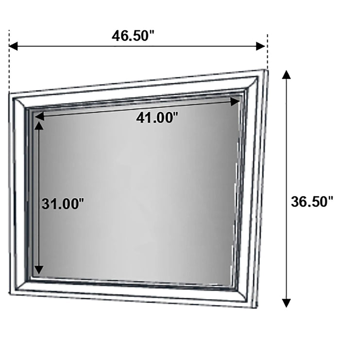 Corbin White 5-piece Eastern King Bedroom Set Default -DTYStore