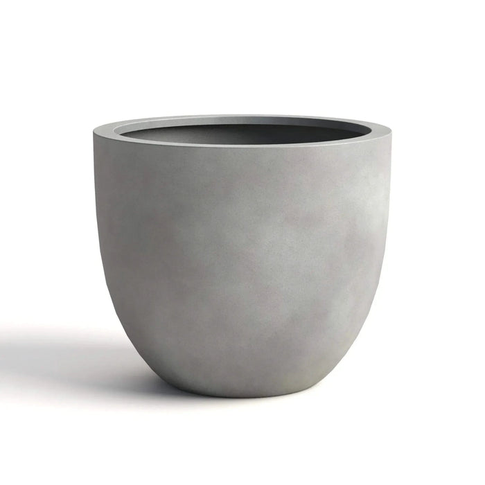 DTY Signature Mount Belford 1-piece Fiberstone Planter Large Gray -DTYStore