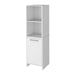 Danforth Pantry Cabinet, Single Door Cabinet, Four Shelves Default -DTYStore
