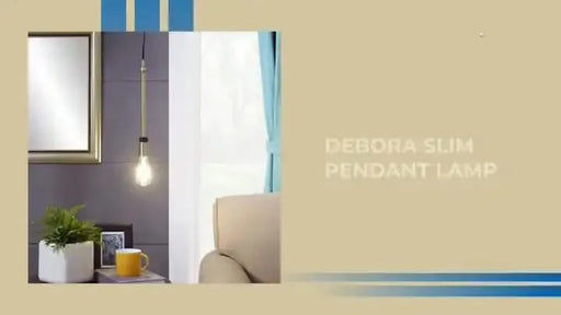 Debora Slim Pendant Lamp -DTYStore