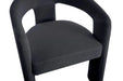 Dining Chair Set of 2 black Default -DTYStore