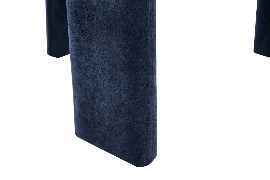 Dining Chair Set of 2 blue Default -DTYStore