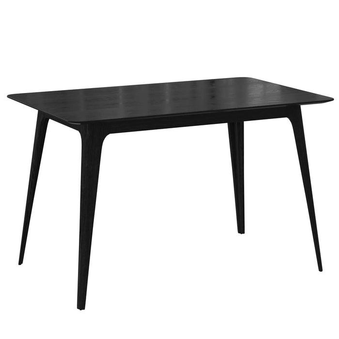 Dining Table Solid Wood Legs, Black Default -DTYStore
