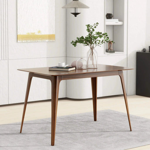 Dining Table Solid Wood Legs, Walnut (same sku: N759S888001T ) Default -DTYStore