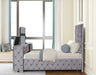 Encore Modern Style Tufted and Upholstered King 5PC Bedroom set made with wood in Gray(CA INVENTORY) Default -DTYStore
