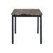 Faux Marble Top metal frame dinette table Default -DTYStore