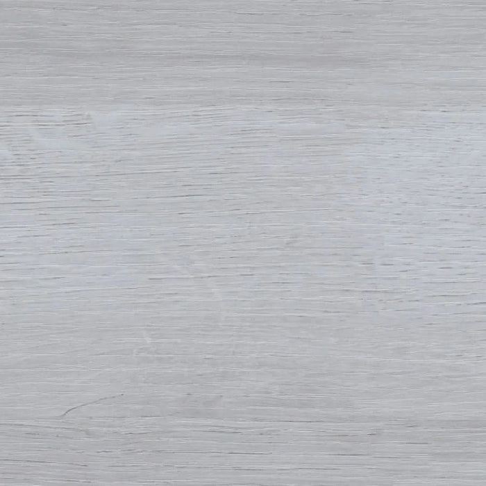 Faux marble white dining table top Four rounded leg posts Rounded table corners White Oak leg color Default -DTYStore