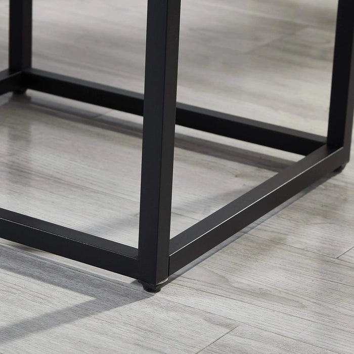 Findlay 3-Piece Bedroom Set, Plush 3D Upholstered Bed with Two Nightstands, Full Default -DTYStore