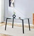 Glass Dining Table Transparent, 130*80* 8MM Default -DTYStore