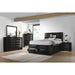 Isabel Black 5-piece Storage Bedroom Set Default -DTYStore