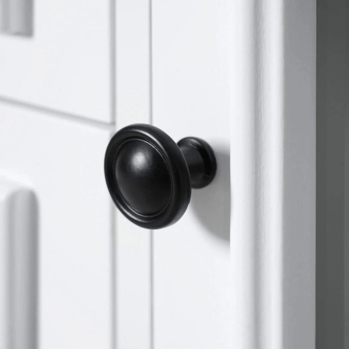 K&K 54.9' Kitchen Island with Drop Leaf, Power Outlet, Kitchen Storage Cart with 4 Door Shelves, Cross Barn Doors & Visual Glass Door, Rolling Kitchen Island on 4 Wheels for Kitchen, Dining Room,White Default -DTYStore