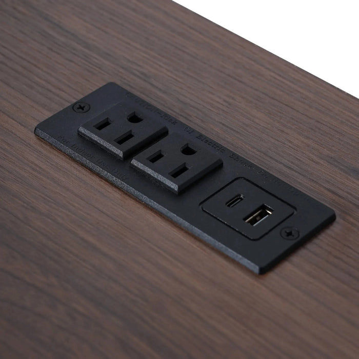 K&K 54.9' Kitchen Island with Drop Leaf, Power Outlet, Kitchen Storage Cart with 4 Door Shelves, Cross Barn Doors & Visual Glass Door, Rolling Kitchen Island on 4 Wheels for Kitchen, Dining Room,White Default -DTYStore