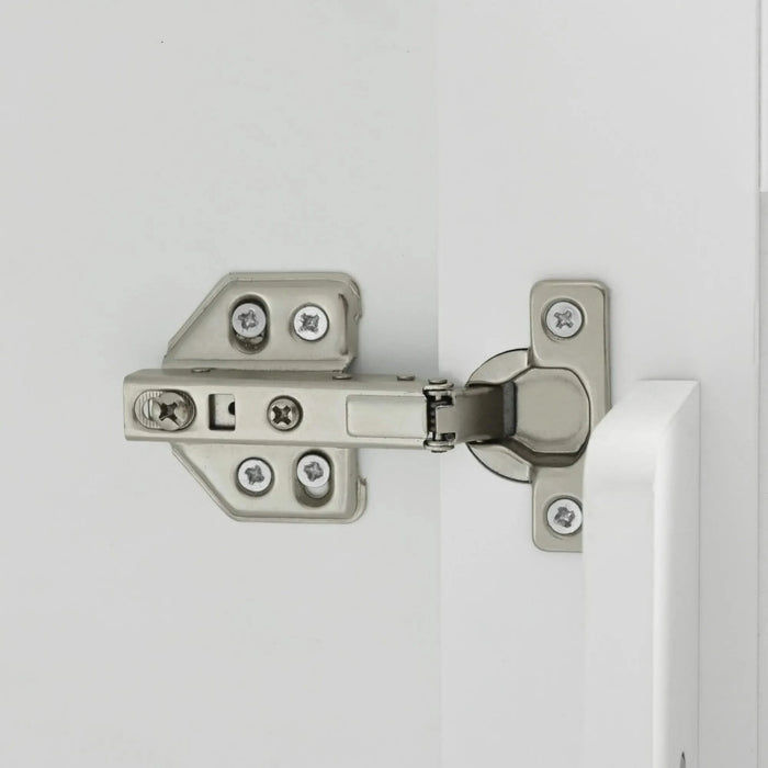 K&K Kitchen Island with Drop Leaf, Kitchen Storage Cart with 3 Tier Pull Out Cabinet Organizer, Internal Storage Rack, Rolling Kitchen Cart on Wheels with Towel Rack, 2 Drawers, for Kitchen, White Default -DTYStore