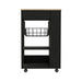 Kitchen Cart Sonex, Kitchen, Black / Light Oak Default -DTYStore