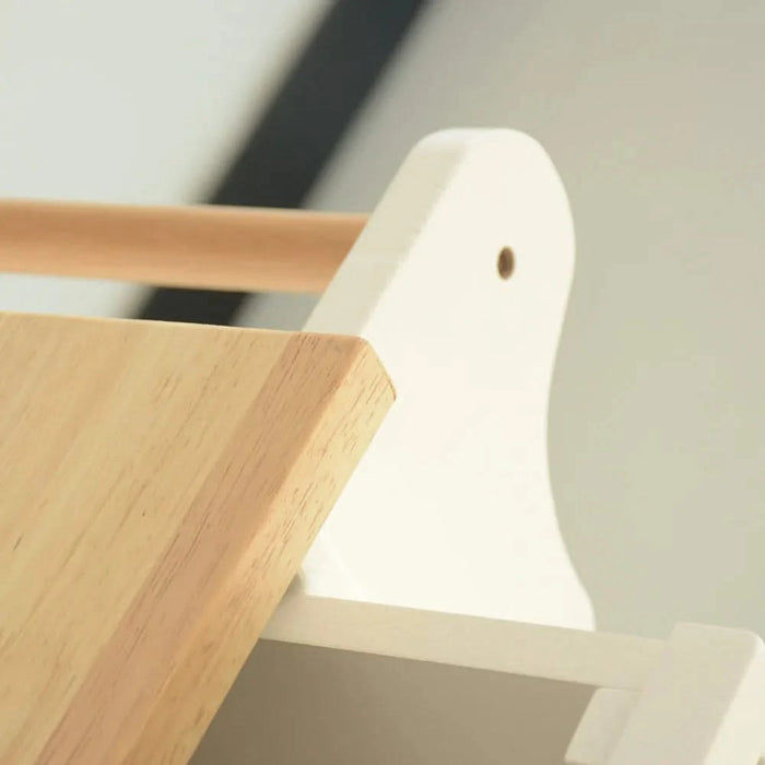 Kitchen Island & Kitchen Cart, Mobile Kitchen Island, Rubber Wood Top, Big & Adjustable Shelf Inside Cabinet for Different Utensils, Luxury Design Fits Party at Different Site. Default -DTYStore