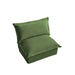 Koala Armless Sofa Green Chenille -DTYStore
