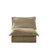 Koala Armless Sofa Cream Chenille -DTYStore