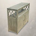 Longs Peak Eucalyptus Outdoor Sideboard Weathered Gray -DTYStore
