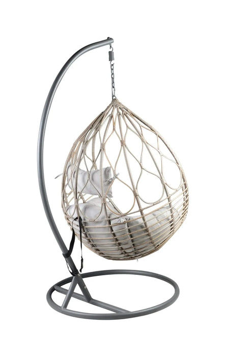 Lux - Basket Chair - White Default -DTYStore