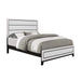MIRAGE White 5PC King Bedroom Set with Rubber Wood and Slats Default -DTYStore