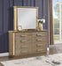 Medusa Queen 4PC Bedroom set Made with Wood in Gold (NJ Inventory) Default -DTYStore