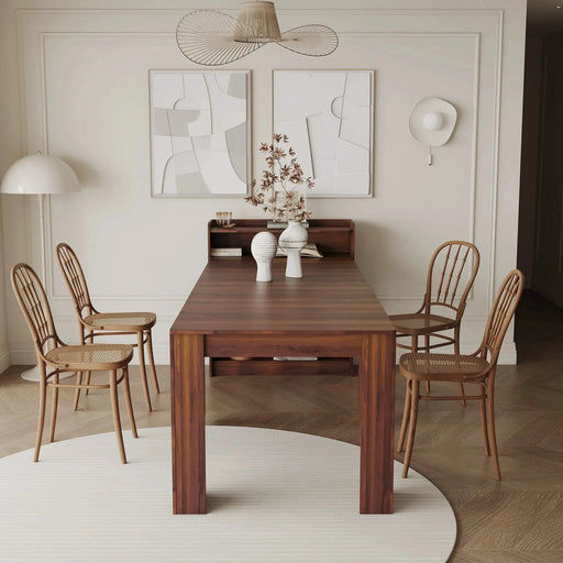 Modern Extendable Dining Table with Storage Default -DTYStore
