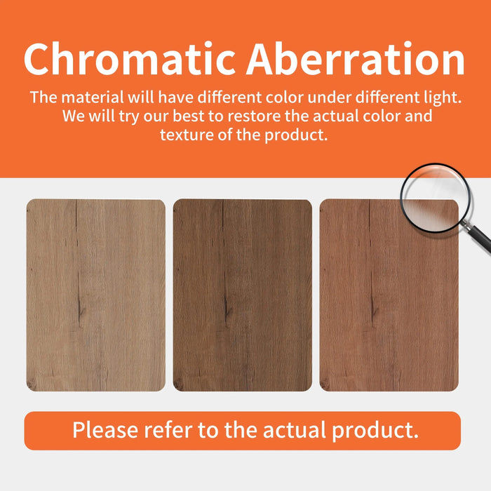 Modern Floating Bathroom Vanity Cabinet with Resin Sink, Soft Close Doors and Drawer, 48 Inch, Imitative Oak Default -DTYStore